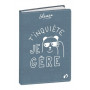 QUOVADIS - Agenda Textagenda 12x17cm Shaman - 1 jour par page - Je gere