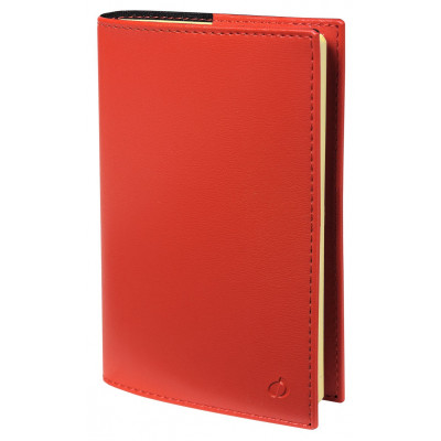 QUOVADIS - Agenda Universitaire Prestige 10x15cm Soho - 1 semaine sur 2 pages Vertical - Rouge Dali