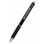 ONLINE - Stylo bille multifonctions 4en1 - aluminium noir Bleu, rouge, noir, porte-mine 0,7mm