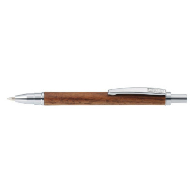 ONLINE - Mini stylo bille bois Walnut marron - M (0,5 mm) NOIR