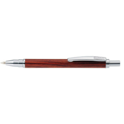 ONLINE - Mini stylo bille bois Rosewood marron - M (0,5 mm) NOIR