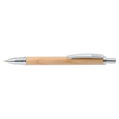 ONLINE - Mini stylo bille bois Maple marron - M (0,5 mm) NOIR