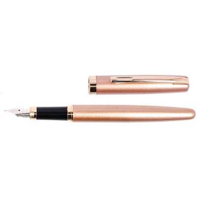 ONLINE - Stylo plume Eleganza style or rose - M (0,5 mm) BLEU