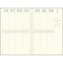 EXACOMPTA - Recharge pour agenda EUROTIME 24S - 24x16cm - 1 semaine sur 2 pages - VERTICAL