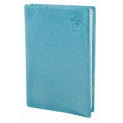 QUOVADIS - Agenda UNIVERSITAIRE 10x15cm - Equology Bleu - 1 semaine sur 2 pages Vertical