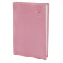 QUOVADIS - Agenda UNIVERSITAIRE 10x15cm - Equology Rose - 1 semaine sur 2 pages Vertical
