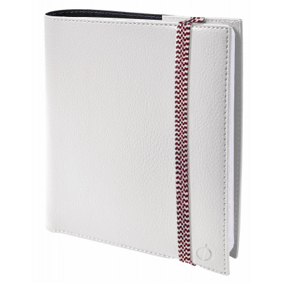 QUOVADIS - Agenda TIME&LIFE Medium 16x16cm - Time & Life Blanc - 1 semaine sur 2 pages Vertical