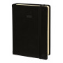 QUOVADIS - Agenda AFFAIRES Prestige 10x15cm - Silk Noir - 1 semaine sur 2 pages Vertical