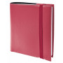 QUOVADIS - Agenda TIME&LIFE Medium 16x16cm - Time & Life Rose irisé - 1 semaine sur 2 pages Vertical