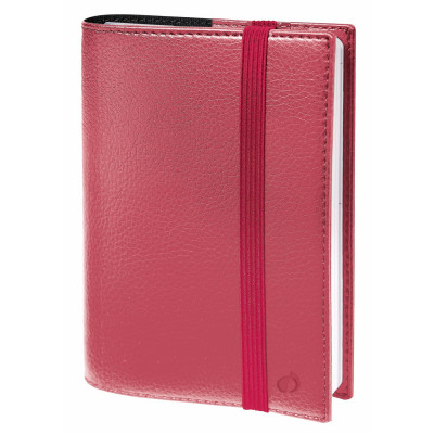 QUOVADIS - Agenda TIME&LIFE Pocket 10x15cm - Time & Life Rose irisé - 1 semaine sur 2 pages Vertical
