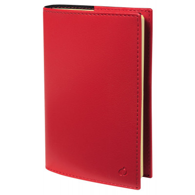 QUOVADIS - Agenda AFFAIRES Prestige 10x15cm - Soho Rouge Dali - 1 semaine sur 2 pages Vertical