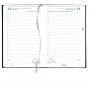 BREPOLS -Agenda Saturnus 13x20cm - 1 jour par page - 16 mois - Essenz GRIS