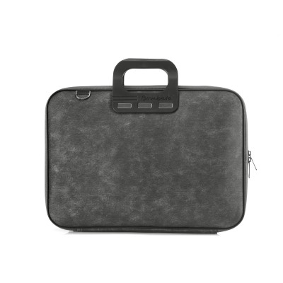 BOMBATA - Malette PC Portable 15\" DENIM - 43x33x7cm - NOIR