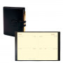 QUOVADIS - Agenda de poche MINI 2 DAYS couverture Soho noir ébène 7x10cm - 2 jours par page