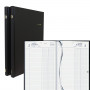 BREPOLS -Agenda de la Banque Jupiter Large 17x27cm - Euros et centimes - 1 jour sur 2 pages