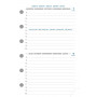 EXACOMPTA - Recharge agenda Exatime 14 - 8x12cm - 2 jours par page
