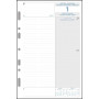 EXACOMPTA - Recharge Exatime 21 - 1er et 2eme semestre - 210x142mm - 1 Jour par page
