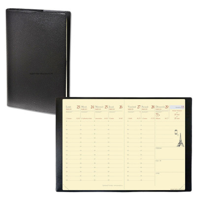 QUOVADIS - Agenda Randonée Prestige 9 x 12,5 cm - 1 semaine sur 2 pages