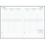 EXACOMPTA - Recharge agenda Horizons 15 tranche or - 155x105mm - 1 semaine sur 2 pages - VERTICAL