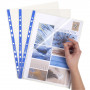 100x Pochettes perforées A4 lisses EXACOMPTA - Stop Doc - TRANSPARENT