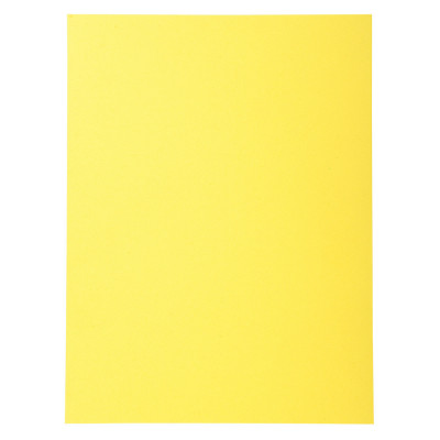 100x Chemises 24x32cm recyclées EXACOMPTA - Forever 250 - 220g - JAUNE