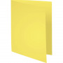 100x Chemises 24x32cm recyclées EXACOMPTA - Forever 250 - 220g - JAUNE