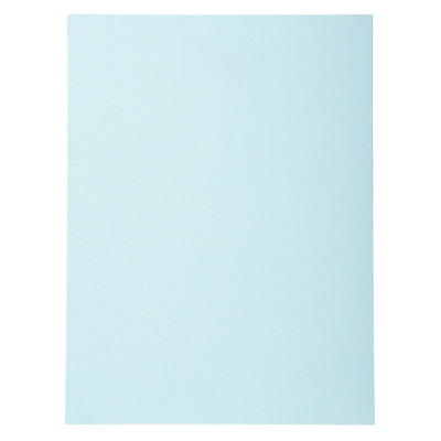 100x Chemises 24x32cm recyclées EXACOMPTA - Forever 250 - 220g - BLEU CLAIR