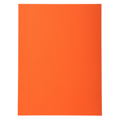 100x Chemises 24x32cm recyclées EXACOMPTA - Forever 250 - 220g - ORANGE