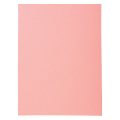 100x Chemises 24x32cm recyclées EXACOMPTA - Forever 250 - 220g - ROSE