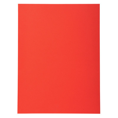 100x Chemises 24x32cm recyclées EXACOMPTA - Forever 250 - 220g - ROUGE