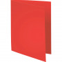 100x Chemises 24x32cm recyclées EXACOMPTA - Forever 250 - 220g - ROUGE