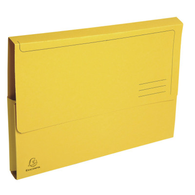 50 Pochettes documents EXACOMPTA - Forever - A4 (21x29,7cm) - JAUNE
