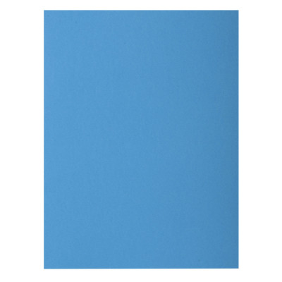 100x Chemises 24x32cm EXACOMPTA - ROCK\'S - 210g - BLEU ROYAL