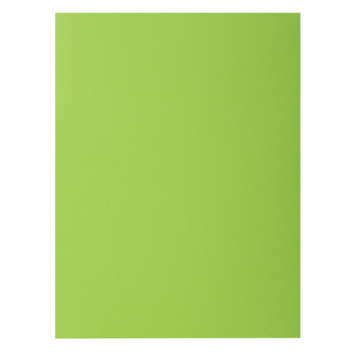 100x Chemises 24x32cm EXACOMPTA - ROCK\'S - 210g - VERT EMPIRE