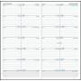 EXACOMPTA - Recharge agenda SL17 tranche or - 175x90mm - 1 semaine par page - HORIZONTAL