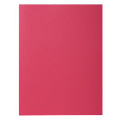 100x Chemises 24x32cm EXACOMPTA - ROCK\'S - 210g - FRAMBOISE