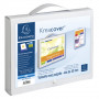 Boîte valisette EXACOMPTA - Kreacover - 24x32cm - BLANC