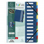 Trieur carton 12 compartiments - EXACOMPTA - HarmonikaBLEU