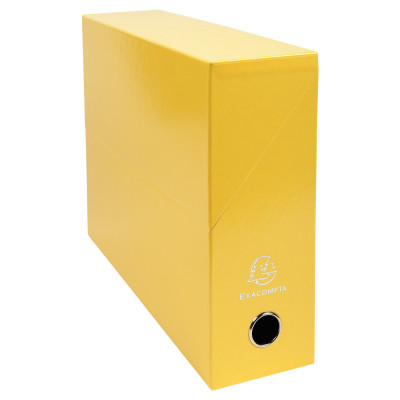 Boîte transfert EXACOMPTA Iderama - 250x90x330mm - JAUNE