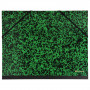 Carton à dessin EXACOMPTA - 26x33cm - capacité 30mm - NOIR/VERT