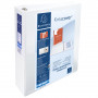 Classeur personnalisable 4 anneaux A4+ EXACOMPTA Kreacover dos 60mm - BLANC