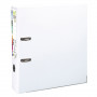 Classeur 2 anneaux levier A4 PP - EXACOMPTA - dos 80mm - BLANC