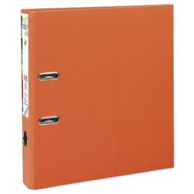 Classeur 2 anneaux levier A4 PP - EXACOMPTA - dos 50mm - ORANGE