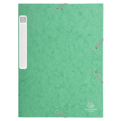 Boîte classement carton EXACOMPTA Cartobox - 24x32cm dos 25mm - VERT