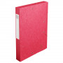 Boîte classement carton EXACOMPTA Cartobox - 24x32cm dos 40mm - ROUGE