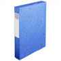 Boîte classement carton EXACOMPTA Cartobox - 24x32cm dos 60mm - BLEU