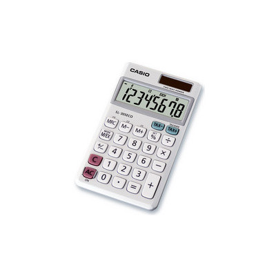 Calculatrice solaire CASIO SL-305 ECO