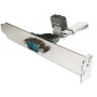 Câble adaptateur sur équerre slot 0,25 m - 9 broches Sub-D mâle - 5 broches IDC femelle - DIGITUS