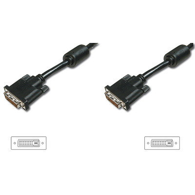 Câble DVI-D 18+1 Premium Single Link 2,0 m- DIGITUS