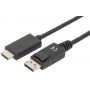 Câble d\'adaptateur DisplayPort 1.2 DP - HDMI-A - 1 m - DIGITUS